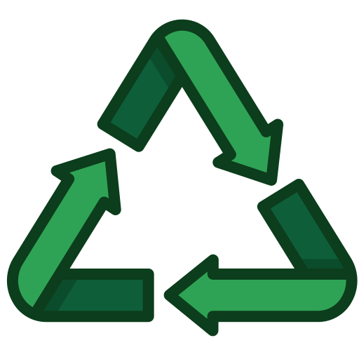 Recycle sign Generic Outline Color icon