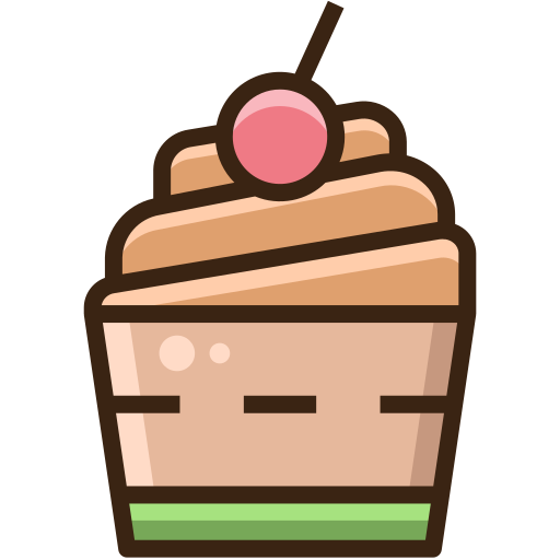 cupcake Generic Outline Color Icône