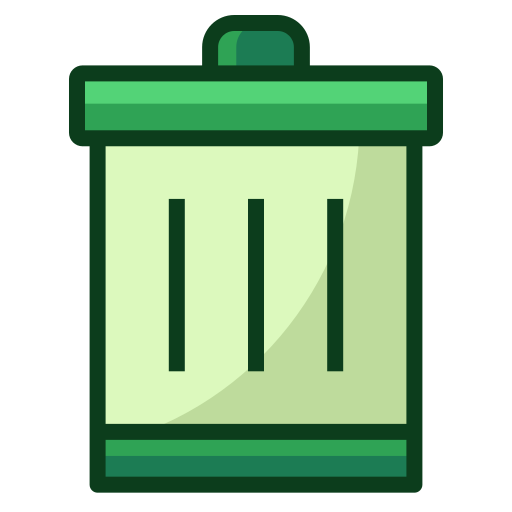 mülleimer Generic Outline Color icon