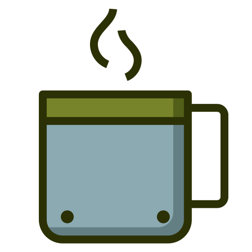caffè Generic Outline Color icona