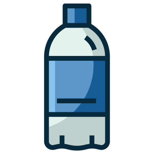 plastic fles Generic Outline Color icoon