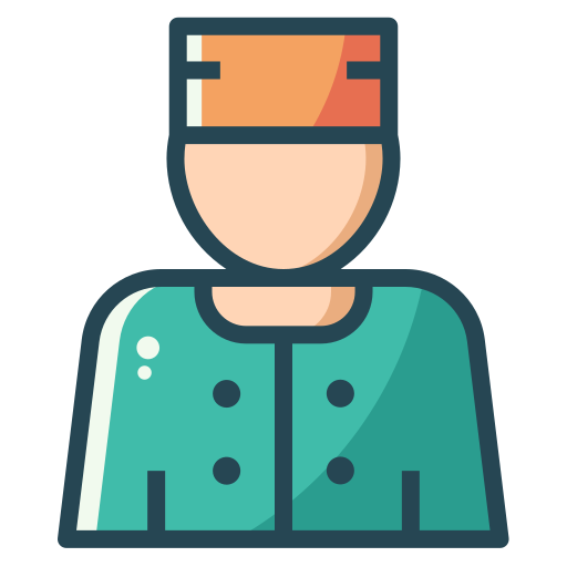 Waiter Generic Color Omission icon
