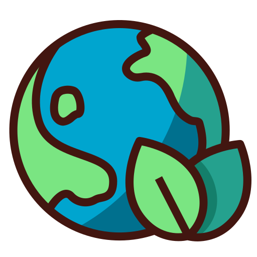 planeta ziemia Generic Outline Color ikona