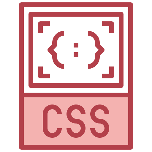 formato file css Surang Red icona