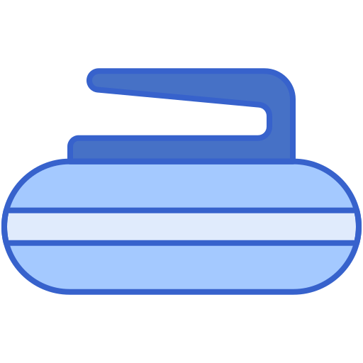 Curling Flaticons Flat icon
