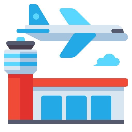 Airport Flaticons Flat icon