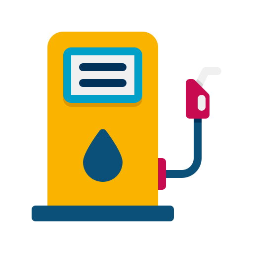 benzinestation Flaticons Flat icoon