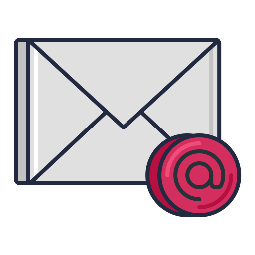 o email Flaticons Lineal Color Ícone
