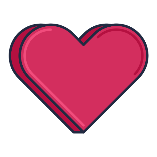 心臓 Flaticons Lineal Color icon
