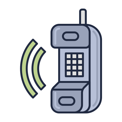 Телефон Flaticons Lineal Color иконка