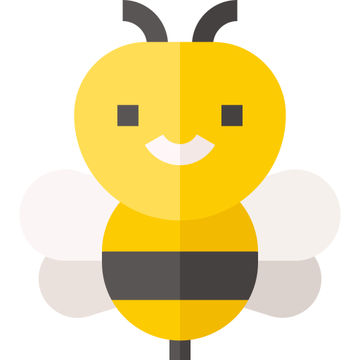 蜂 Basic Straight Flat icon