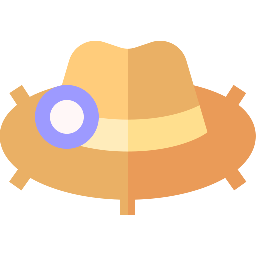 kapelusz Basic Straight Flat ikona