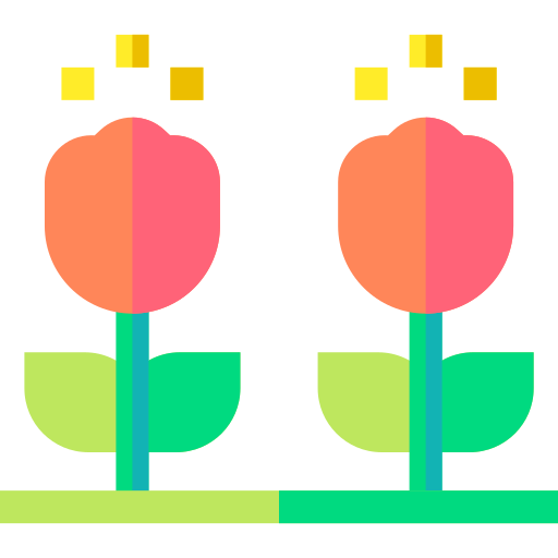 pollinisation Basic Straight Flat Icône