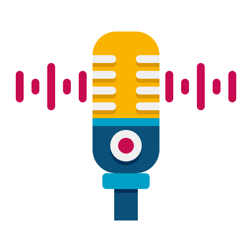 Microphone Flaticons Flat icon