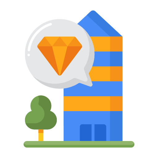 Company vision Flaticons Flat icon