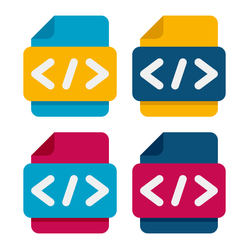 lenguaje de programación Flaticons Flat icono