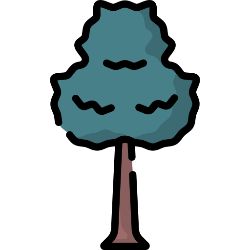 Tree Special Lineal color icon