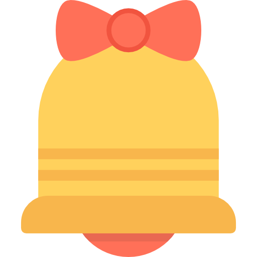 벨 Flat Color Flat icon