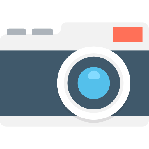 カメラ Flat Color Flat icon