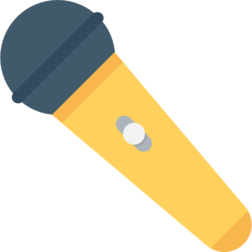 Microphone Flat Color Flat icon