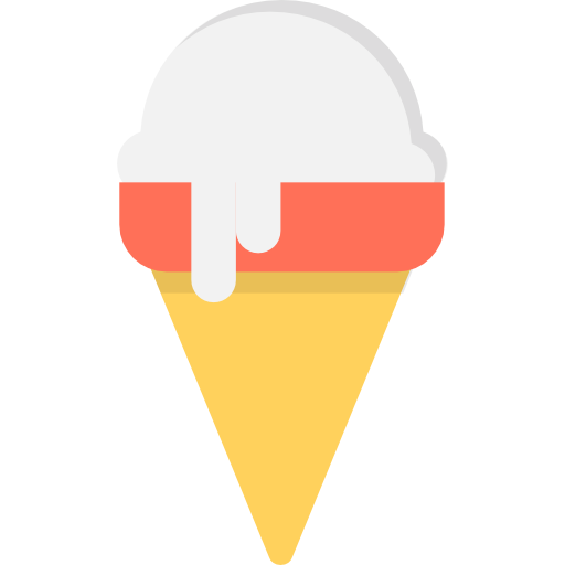 アイスクリーム Flat Color Flat icon