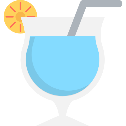 Cocktail Flat Color Flat icon