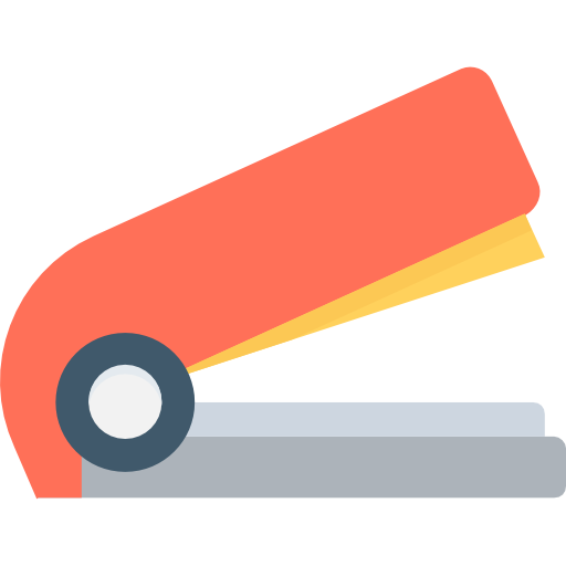 Stapler Flat Color Flat icon