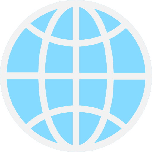 인터넷 Flat Color Flat icon