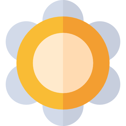 タンバリン Basic Rounded Flat icon