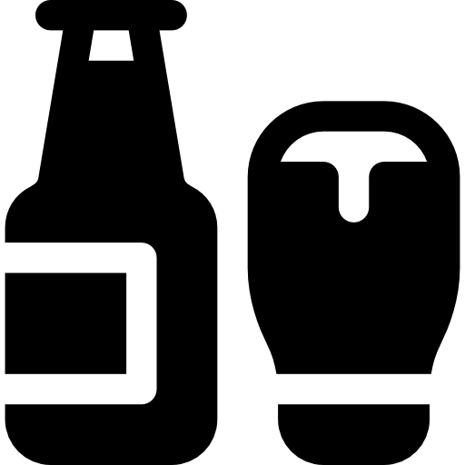 cerveja Basic Rounded Filled Ícone