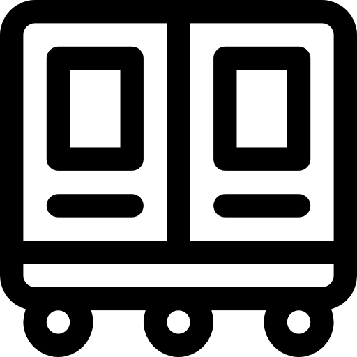 wohnwagen Basic Rounded Lineal icon