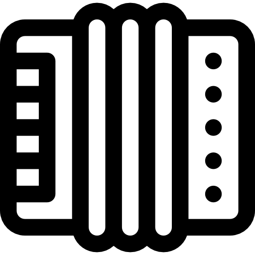 Accordion Basic Rounded Lineal icon