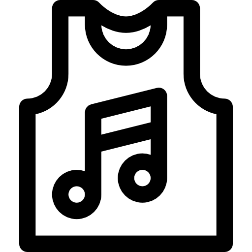 셔츠 Basic Rounded Lineal icon