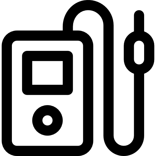 音楽プレーヤー Basic Rounded Lineal icon