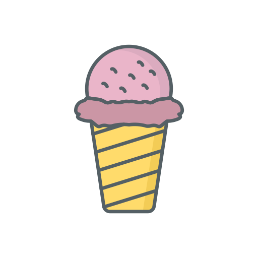 아이스크림 Dinosoft Lineal Color icon