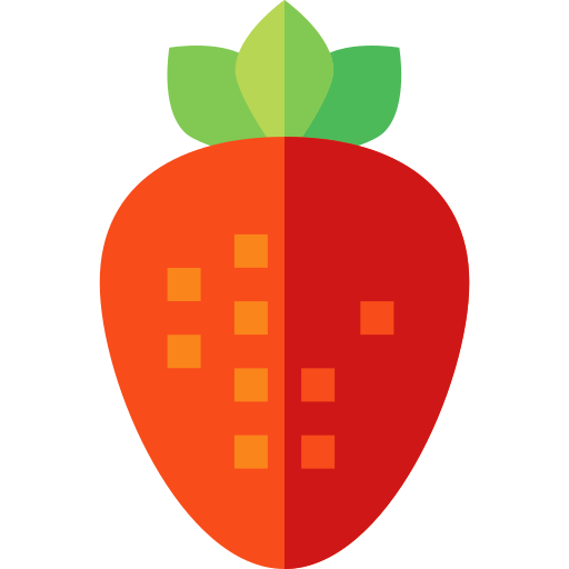 딸기 Basic Straight Flat icon