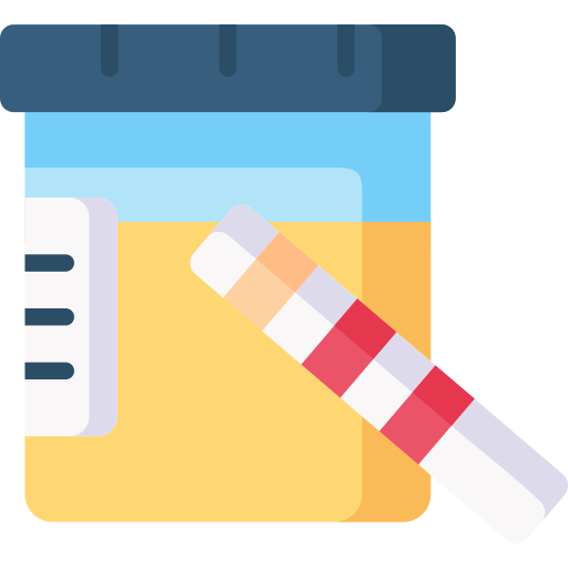 Urine test Special Flat icon