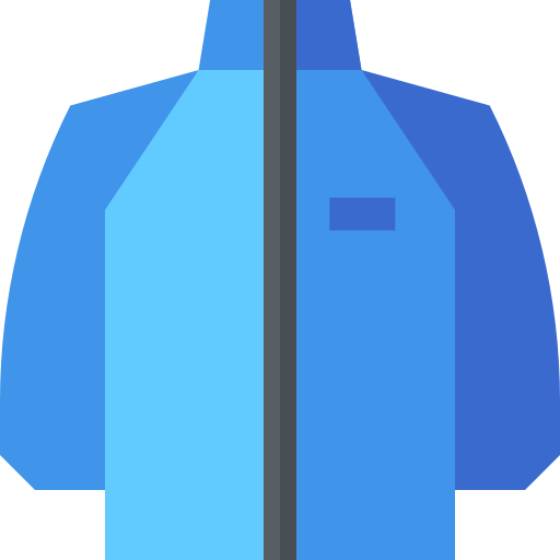 windjak Basic Straight Flat icoon