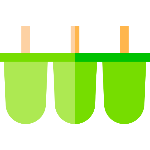 アイスクリーム Basic Straight Flat icon