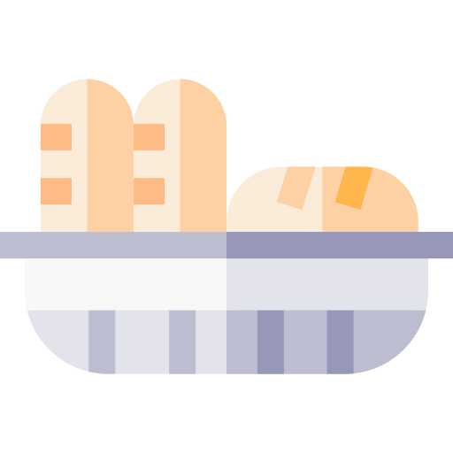 パン Basic Straight Flat icon