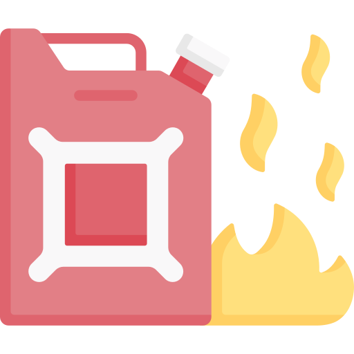 incendio provocado Special Flat icono