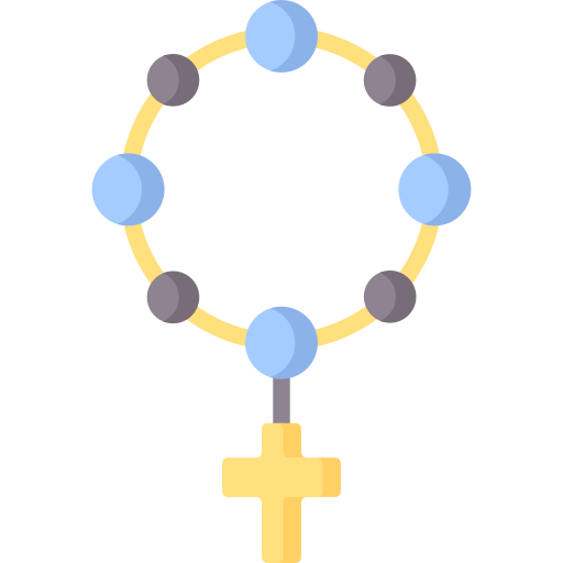 Rosary Special Flat icon