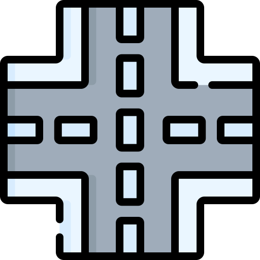 Crossroad Special Lineal color icon