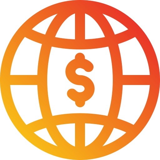 世界経済 Generic Gradient icon