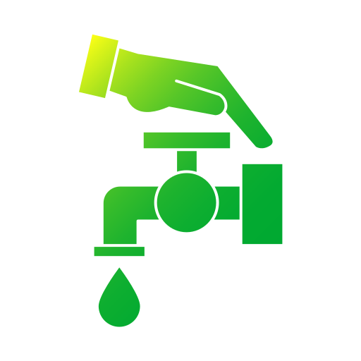 Водопроводный кран Generic Flat Gradient иконка