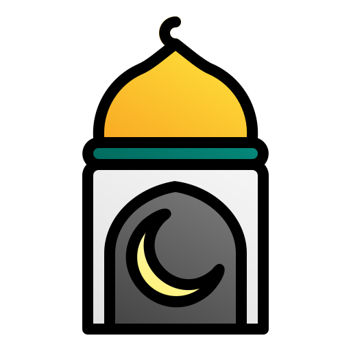 夜 Generic Outline Color icon
