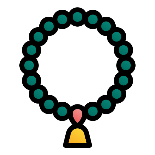 tasbih Generic Outline Color icon