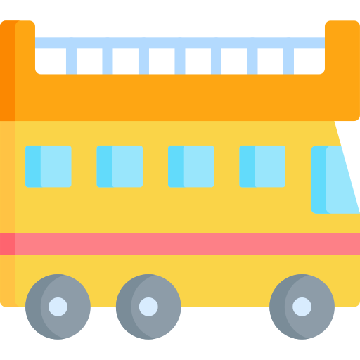 dwupoziomowy autobus Special Flat ikona