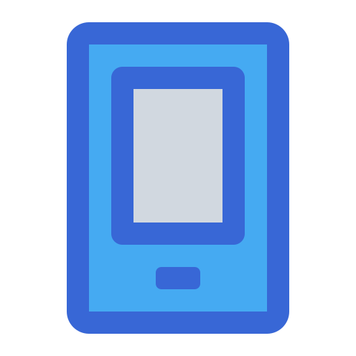 smartphone Generic Blue icona