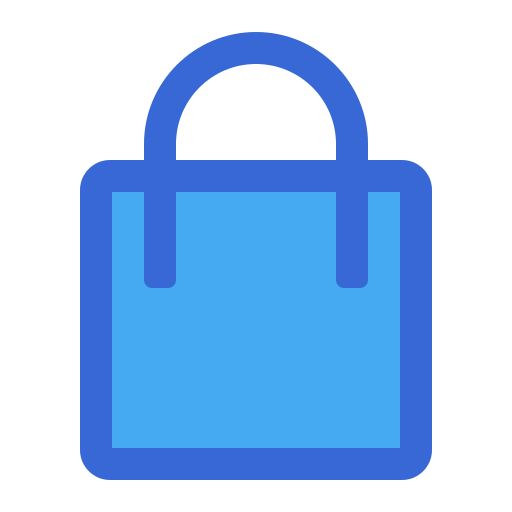 einkaufstasche Generic Blue icon